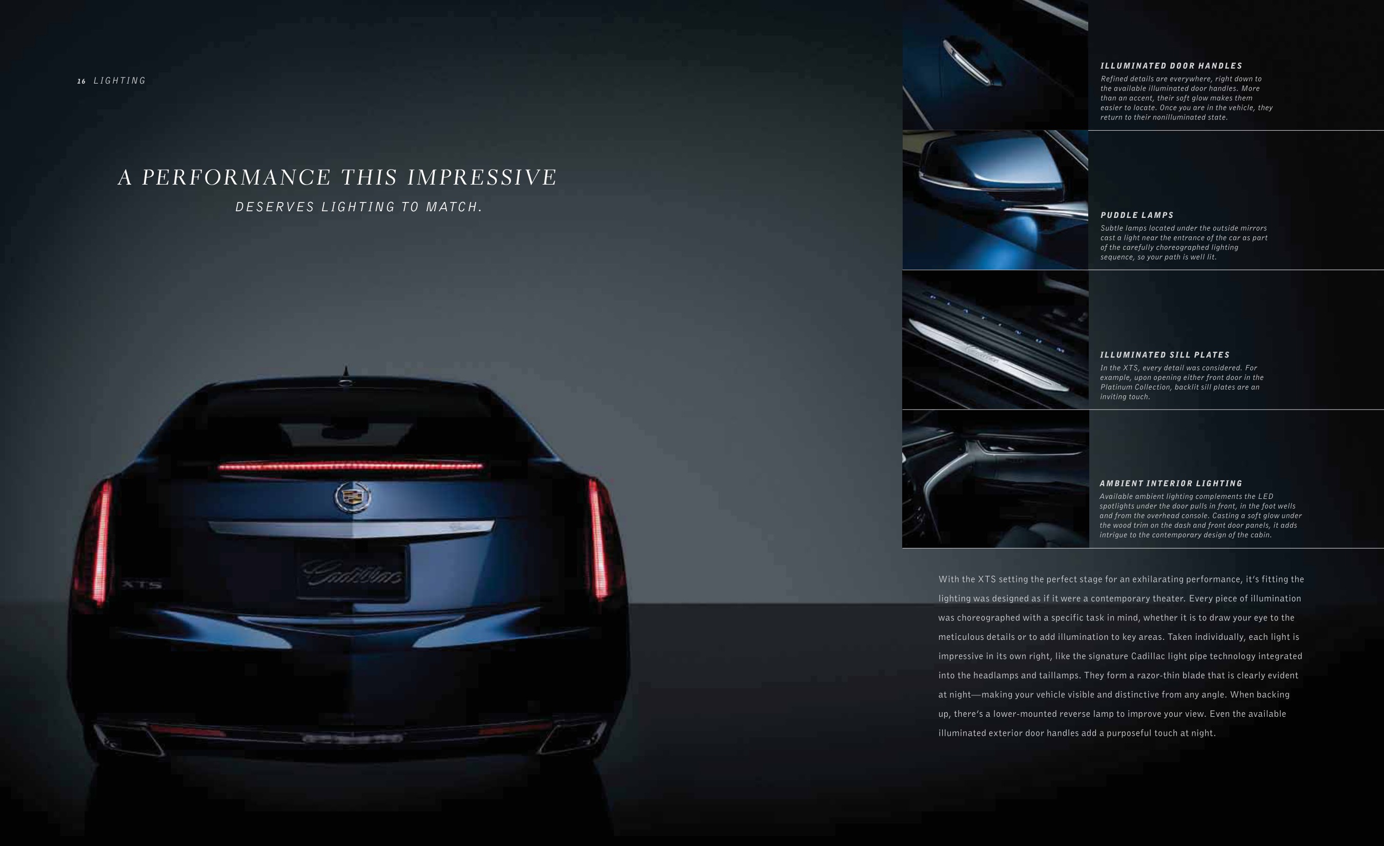 2014 Cadillac XTS Brochure Page 27